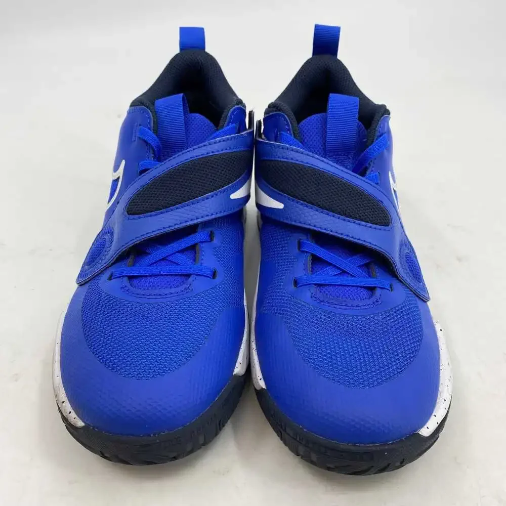 Nike Blue Team Hustle D11 Sneakers | Boys’ 5.5 Regular
